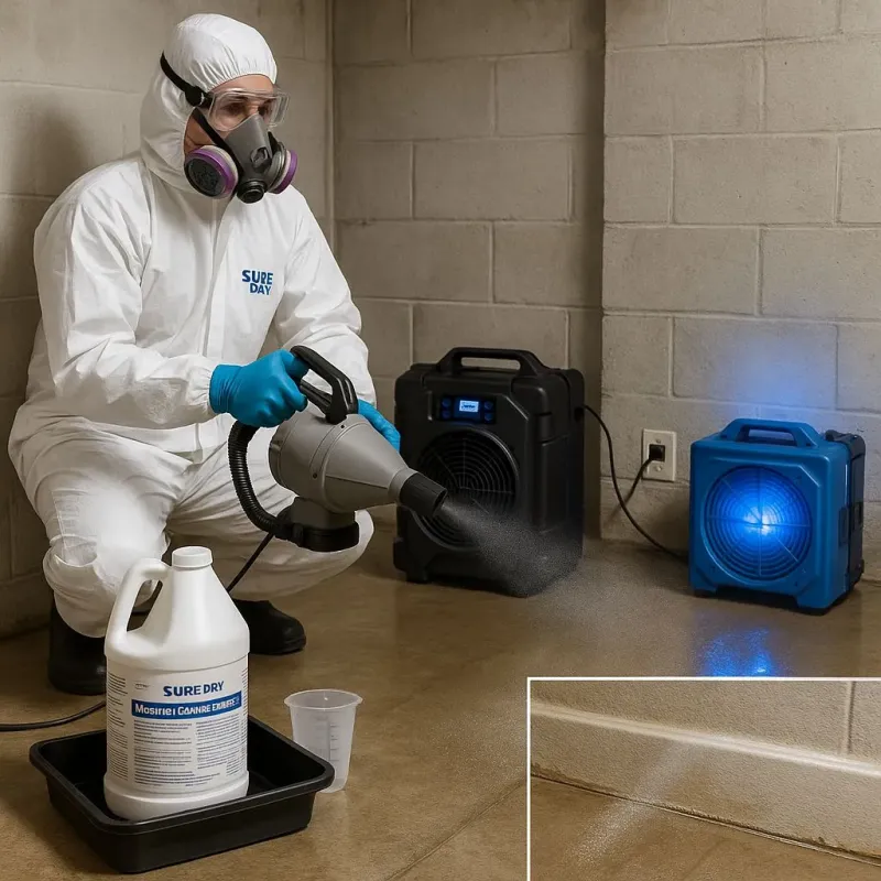 Sanitization and Odor Removal process in Mount Horeb, WI
