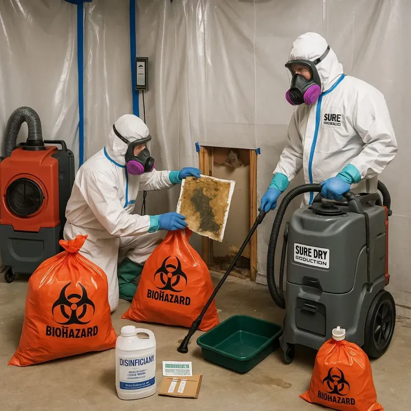 Contaminated Water Handling Protocols process in Mount Horeb, WI