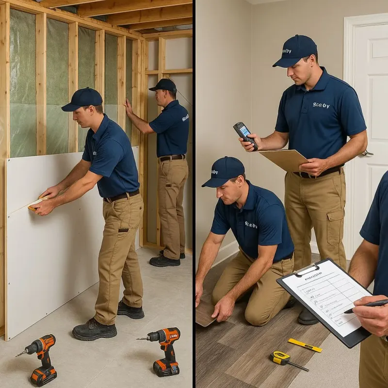 Repairs and Reconstruction process in Mount Horeb, WI